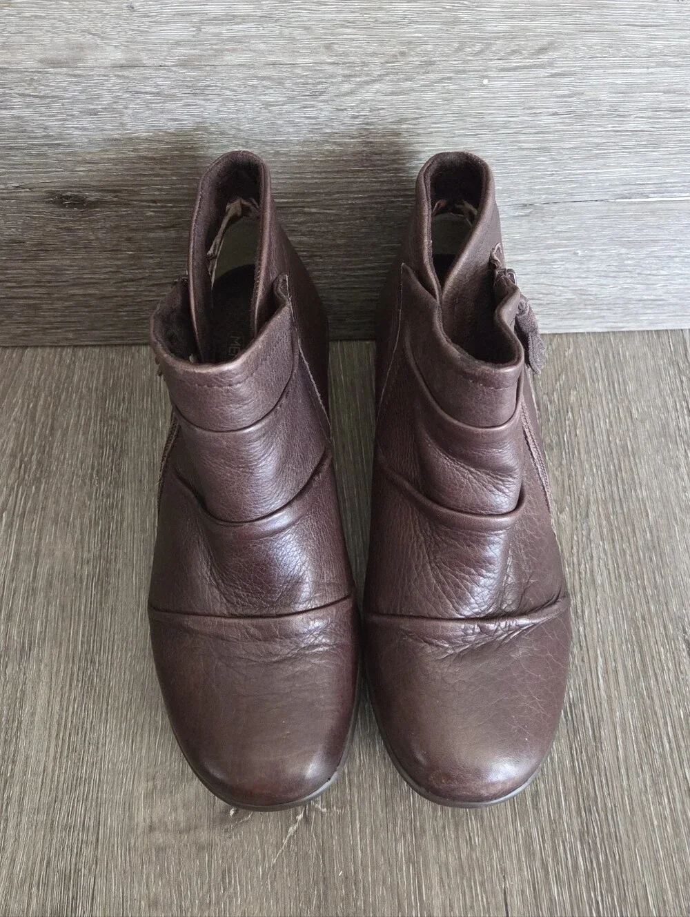 Skechers Women's Parallel - Double Trouble Brown Wedge Ankle Bootie Size 8.5
